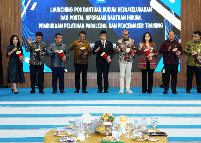 Konsultasi Hukum Makin Mudah, Kemenkum Hadirkan 5.008 Pos Bantuan Hukum
