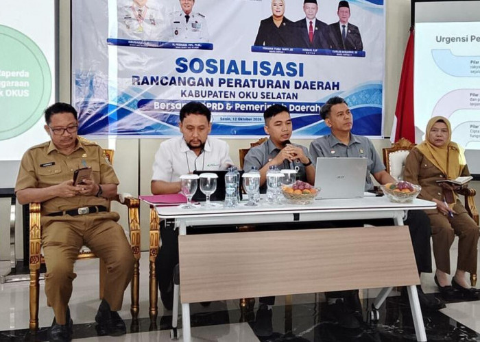 Kemenkum Sumsel Dukung Ranperda Jaminan Sosial Ketenagakerjaan OKU Selatan