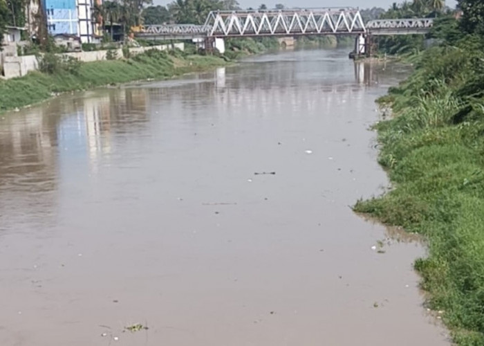 Sungai Enim Berubah, Diduga Tercemar Limbah Lumpur