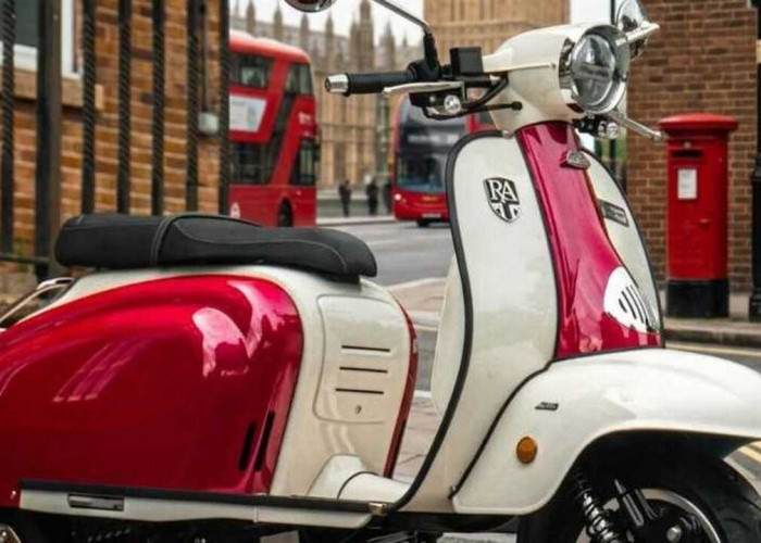 Vespa Punya Lawan Baru! Royal Alloy TG 300 Bawa Desain Klasik dan Performa Buas. 