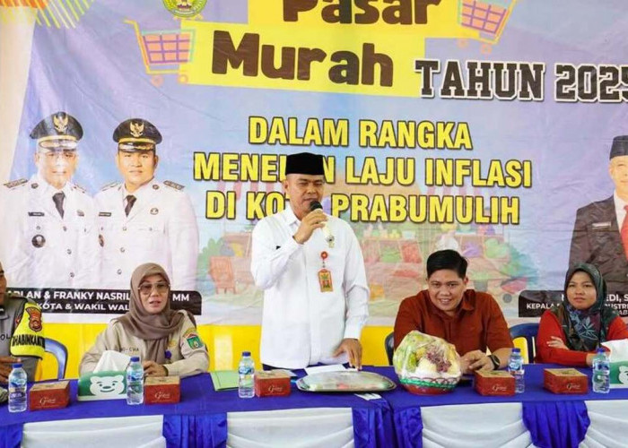 Tekan Inflasi Daerah dan Jaga Daya Beli Masyarakat, Pemkot Prabumulih Hadirkan Pasar Murah Jelang Akhir Tahun
