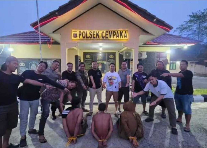 Polres OKU Timur Amankan Dua Terduga Pelaku Curas, Beraksi di Bedeng Kebun Karet