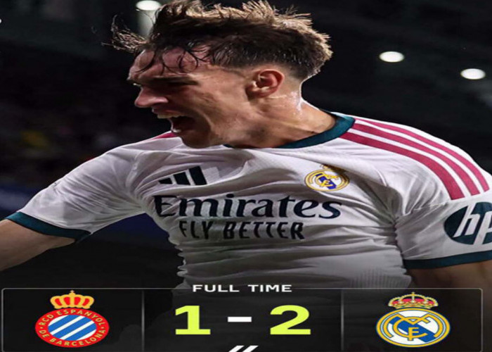 Hasil La Liga Spanyol Espanyol 1 — 2 Real Madrid. 