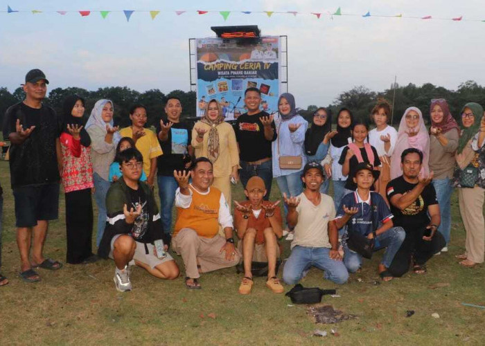 Road Show Camping Ceria di Wisata Pinang Banjar