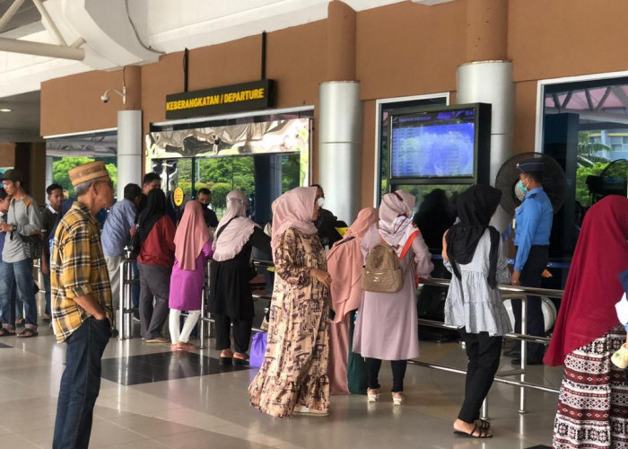 Puncak Arus Balik Lebaran di Bandara SMB II Palembang Meningkat, Tambah 5 Maskapai Penerbangan