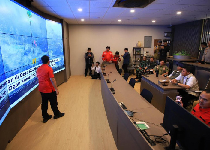 Hotspot Sumsel Menurun, Satgas Darat Tetap Diperkuat Menhut RI Apresiasi Kinerja Gubernur Tanggulangi Karhutla