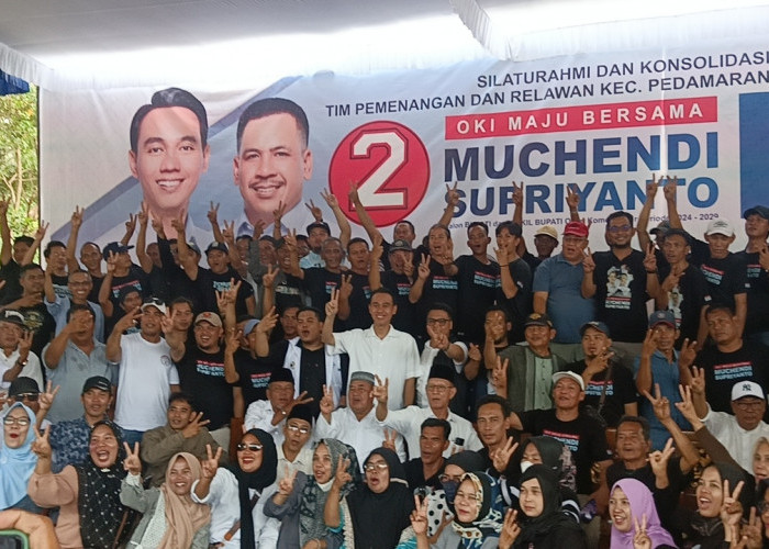 Diyakini Sebagai Sosok Amanah: Barisan Relawan Kecamatan Pedamaran Siap Menangkan Muchendi-Supriyanto!