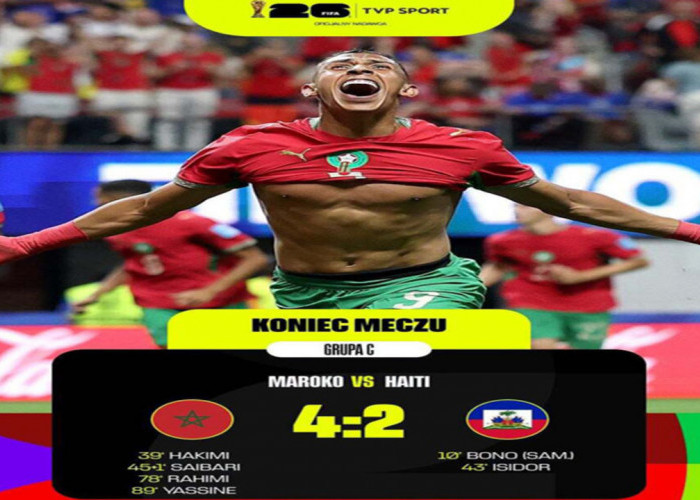 Piala Dunia 2026: Maroko Tunjukkan Mental Juara, Bungkam Haiti 4-2.