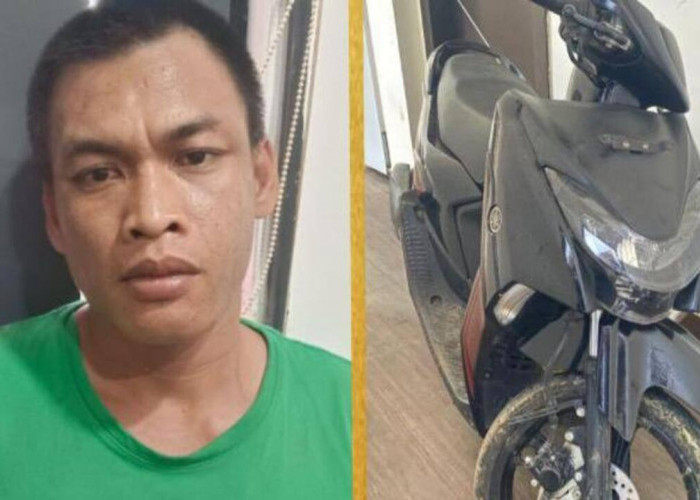 Berdalih Menolong Laka, Untuk Mencuri Sepeda Motor