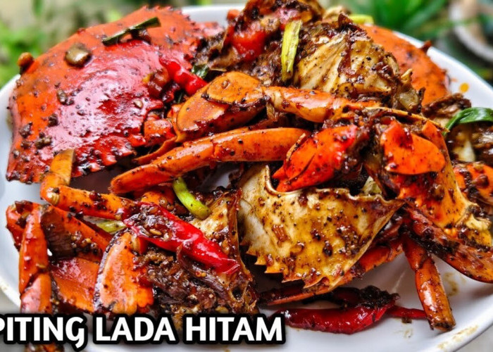 Kepiting Lada Hitam, Hidangan Laut yang Kian Populer di Tengah Tren Kuliner Nusantara