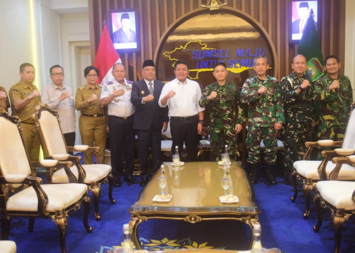 Herman Deru Puji Kinerja Danlanud SMH Palembang, Sinergi Karhutla Jadi Warisan Berharga untuk Sumsel