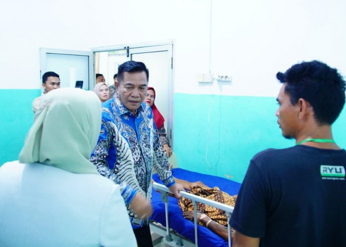 Pelayanan Kesehatan Tetap Prima Pasca Lebaran, Bupati Muba Tinjau Langsung Puskesmas