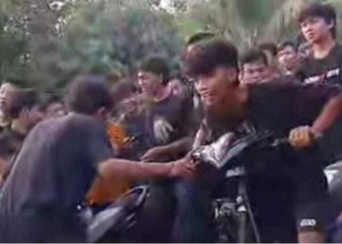 Aksi Balap Liar di Desa Lubuk Batang Lama Resahkan Warga