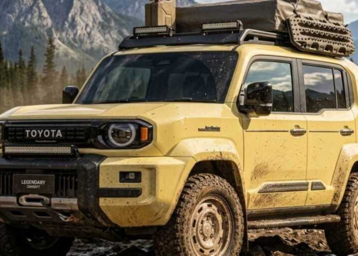 Toyota Land Cruiser FJ ini Bakal Meluncur Akhir Tahun, Harga Diprediksi Rp800 Jutaan. 