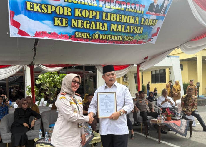 18.5 Ton Kopi Liberika Asal Sumatera Selatan Diekspor ke Malaysia, Karantina Sumsel Pastikan Kualitas Terjamin