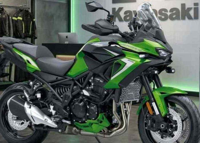 Kawasaki Versys 900 2027 Makin Canggih! Mesin 4 Silinder 120 HP, PakaiTeknologi Radar. 