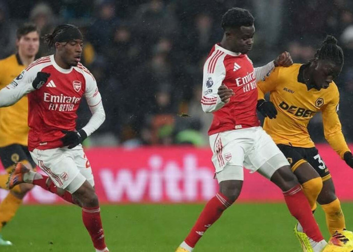 Hasil Wolves 2-2 Arsenal: Arsenal Gagal Menang, Terpeleset di Injury Time.