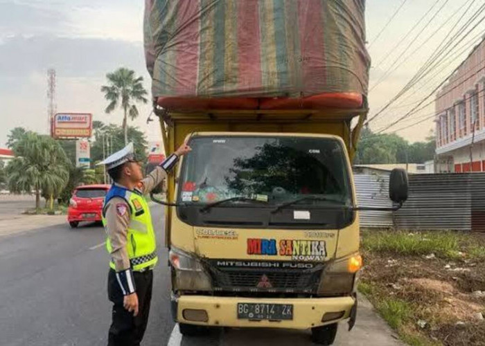 Tegur Angkutan ODOL yang Melintas di Jalinsum OKU