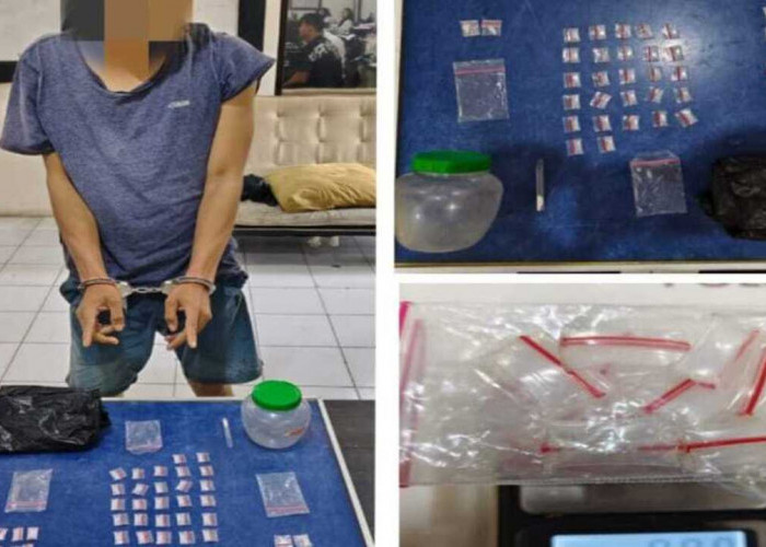 Pengedar Narkoba Warga Sekayu diamankan, Ini Barang Bukti yang diamankan