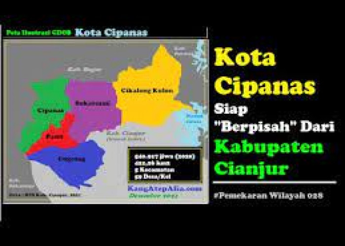 Pemekaran Provinsi Jawa Barat, Kota Cipanas Bersiap untuk Mandiri dengan Bergabungnya 5 Kecamatan