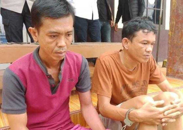 Dua Pelaku Curat Dibekuk Polisi Saat Asah Kunci T dan Y, Ini Tampangnya