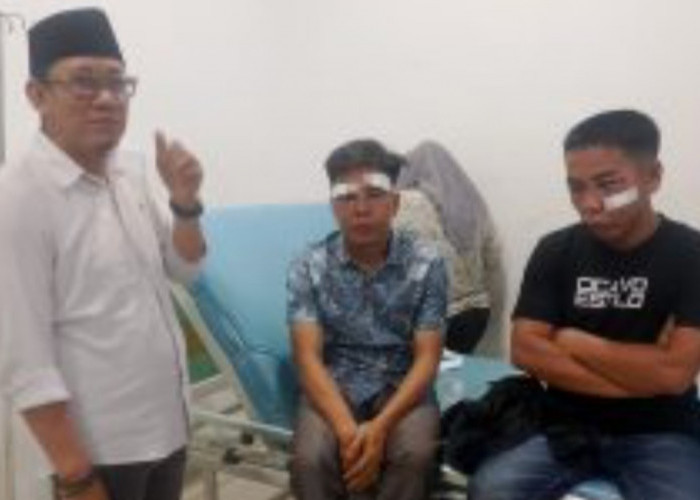 Diduga Oknum Anggota Keroyok Kades Cahya Bumi OKI dan Saudaranya Saat Tanyakan Penangkapan Warga