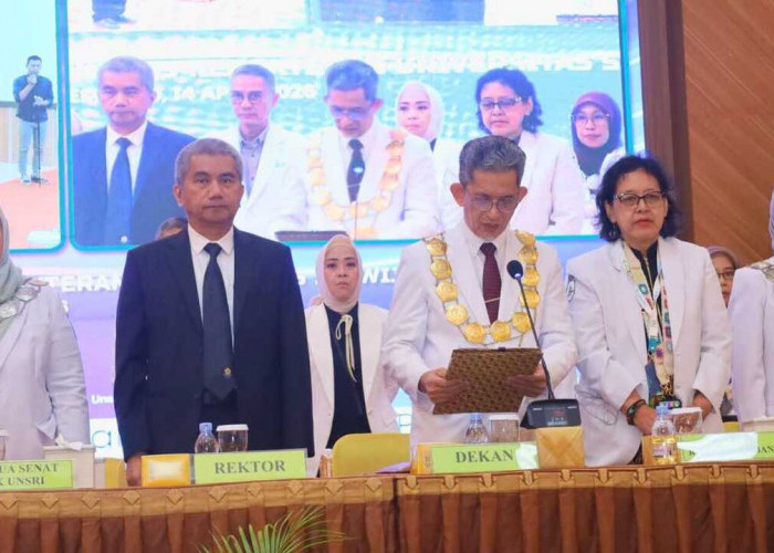 269 Lulusan FK UNSRI Resmi Dilantik dan Diambil Sumpah, Siap Mengabdi di Dunia Kesehatan