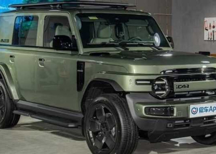 Chery iCar V23: Jip Listrik Retro Siap Masuk Indonesia
