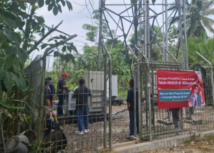 Telkomsel Meningkatkan Kualitas Jaringan 4G/LTE di Kelurahan Sukomoro Talang Kelapa Banyuasin