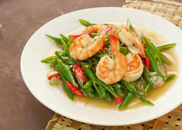Lezat dan Bergizi, Tumis Buncis Udang Saus Tiram Jadi Pilihan Hidangan Sehat di Rumah