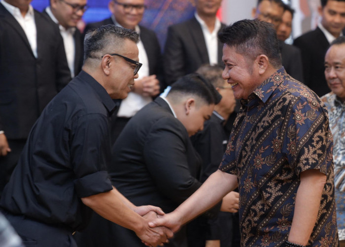 Gubernur Herman Deru Titip Empat Pesan Penting untuk Komedian saat Pelantikan Pengurus PaSKI Sumsel
