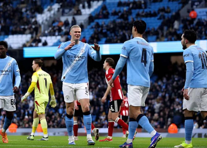 Hasil Man City vs Exeter City: Manchester City Pesta Gol 10-1 di Piala FA.