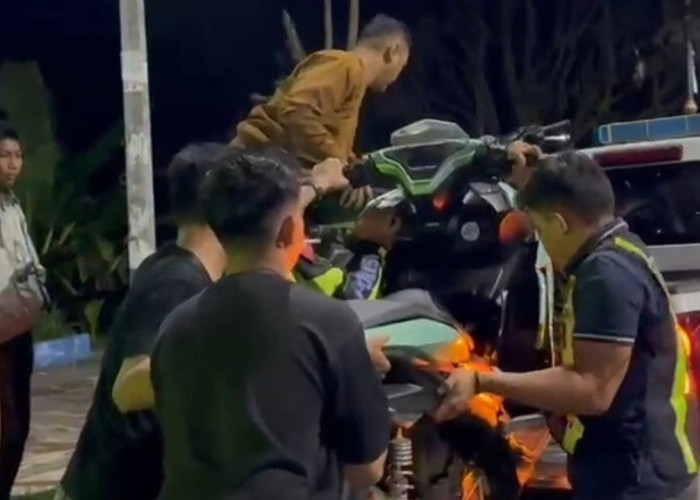 Bubarkan Balap Liar, 5 Motor Diamankan