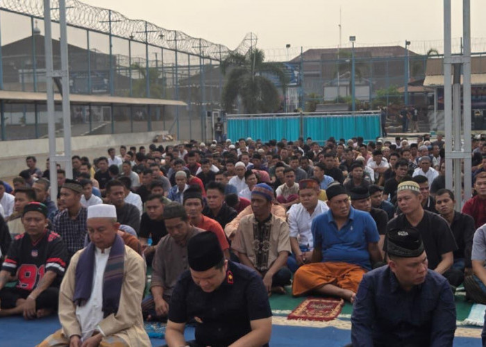 Kekurangan Air, Lapas Muara Enim Gelar Salat Istisqa