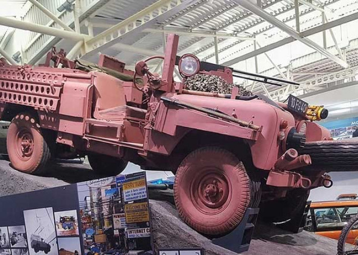 Fakta Mengejutkan Land Rover Pink Panther, Mobil Perang Warna Pink yang Ditakuti di Gurun