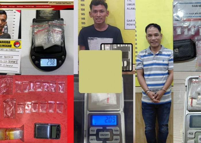 Polda Sumsel Ungkap Tiga Pengedar Narkoba dalam 24 Jam, 26 Paket Sabu Disita