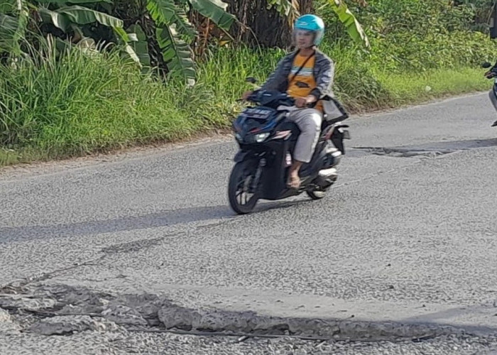 Waspadai Jalan Rusak dengan Prinsip #Cari_Aman