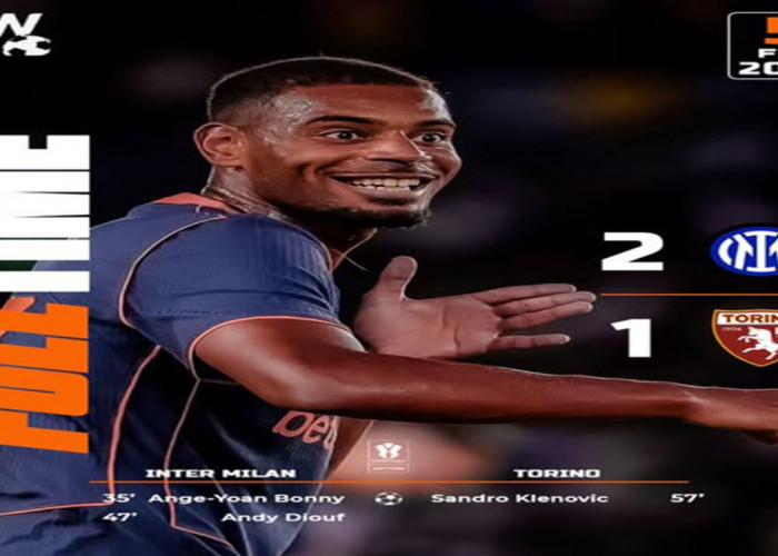 Hasil Inter Vs Torino 2-1: Inter Milan ke Semifinal Coppa Italia.