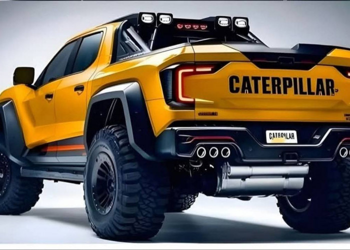 Truk Pikap Caterpillar 2025 Perpaduan Kekuatan, Teknologi, dan Ketangguhan untuk Tugas Berat. 