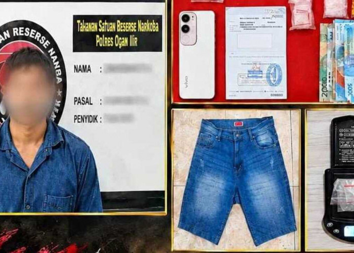 Pria ini Diamankan dengan 3,59 Gram Sabu, Kini Terancam Penjara Seumur Hidup