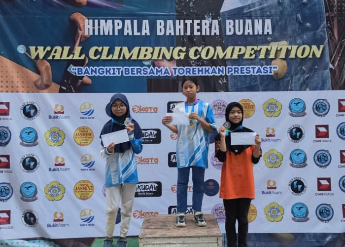 HBB Wall Climbing Competition 2026, Atlet WPSCC Palembang Tunjukkan Kemampuan Terbaik Dan Borong 5 Medali