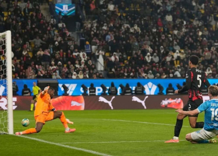 Piala Super Italia: Napoli ke Final, Rasmus Højlund Jadi Pembeda Singkirkan AC Milan.