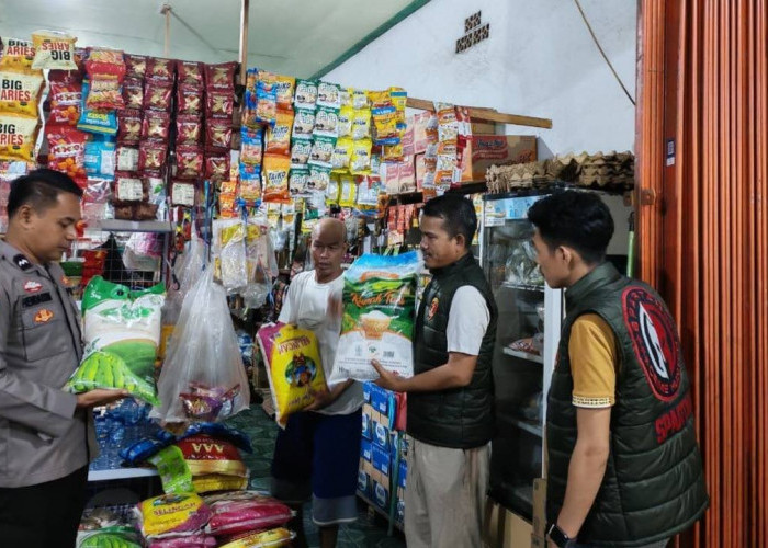 Pastikan Beras Tidak Langka, Polsek Sanga Desa Langsung Monitoring