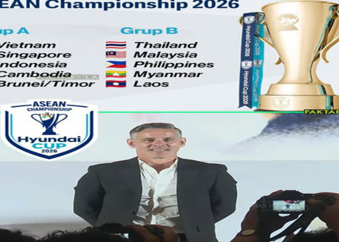 Hasil Drawing ASEAN Championship 2026: Indonesia Satu Grup dengan Vietnam dan Singapura.