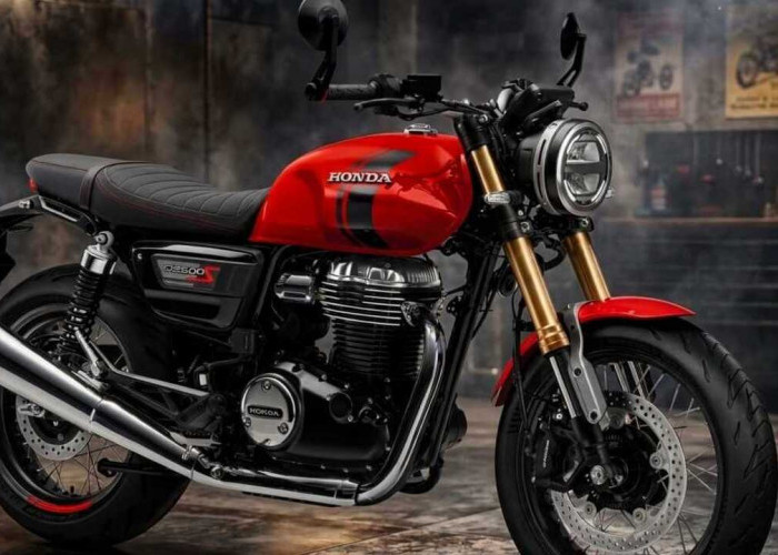 Legenda Kembali, Honda GB500 Terbaru Bocor! Desain Klasik Mesin Buas Jadi Sorotan
