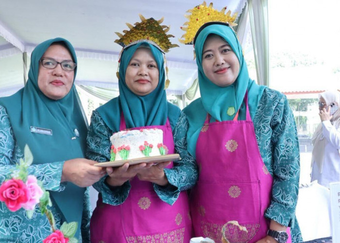 Kreatif! Ada Kue Ulang Tahun dari Sarden di Lomba Masak Palembang, Cara Unik PKK Cegah Stunting