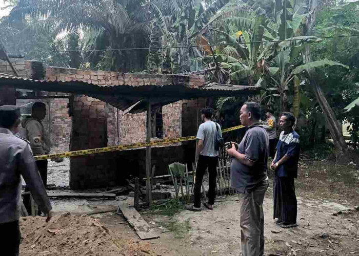 Rumah Warga di Ogan Ilir Ludes Terbakar, Diduga Akibat Korsleting Listrik