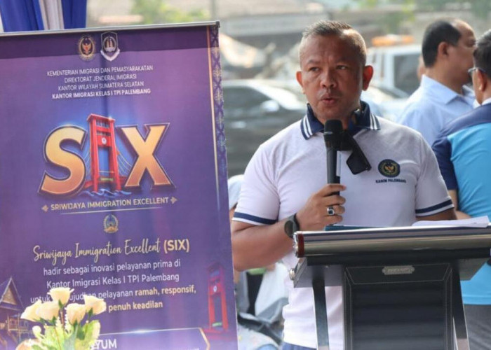 Dorong Pelayanan Publik yang Humanis, Kemenkum Sumsel Dukung Pasporia Sriwijaya Immigration Excellence