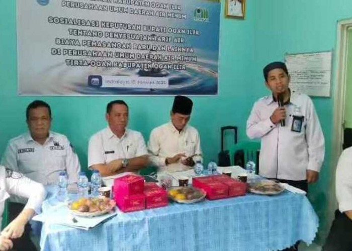 Naik 23 Persen, Segini Harga Air Perumda Tirta Ogan