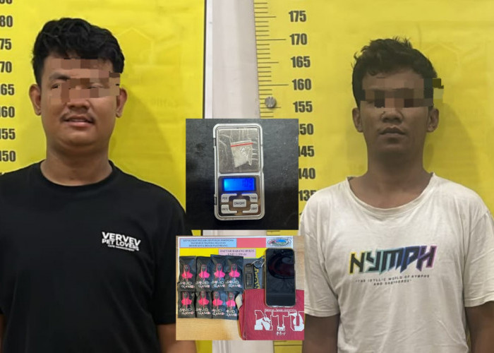 Polrestabes Palembang Gagalkan Peredaran Sabu dan Liquid Vape Etomidate, Dua Tersangka Ditangkap